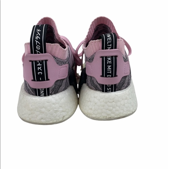 adidas gazelle silver green womens NMD_R2 Primeknit main image 0